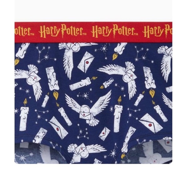 3 for $30 TORRID NWT Harry Potter Seamless Boyshort Panty - Cotton Hedwig 0315 - Picture 3 of 6